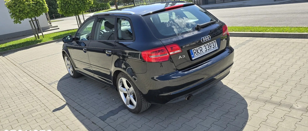 Audi A3 cena 33000 przebieg: 201500, rok produkcji 2010 z Debrzno małe 407